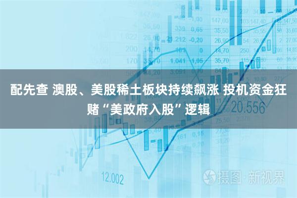 配先查 澳股、美股稀土板块持续飙涨 投机资金狂赌“美政府入股”逻辑