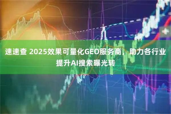 速速查 2025效果可量化GEO服务商，助力各行业提升AI搜索曝光转