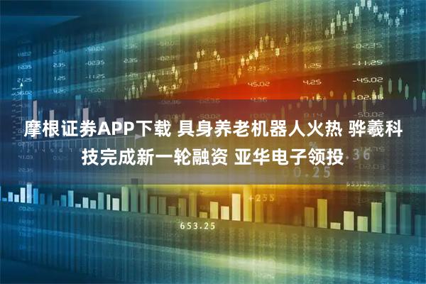摩根证券APP下载 具身养老机器人火热 骅羲科技完成新一轮融资 亚华电子领投