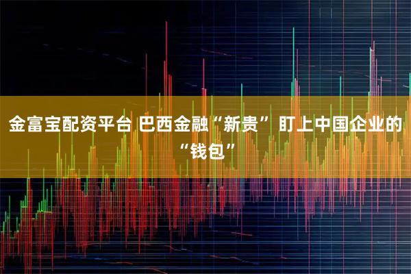 金富宝配资平台 巴西金融“新贵” 盯上中国企业的“钱包”